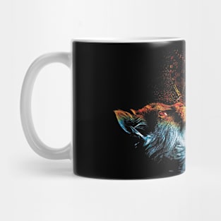 Cat With Butterfly Mug